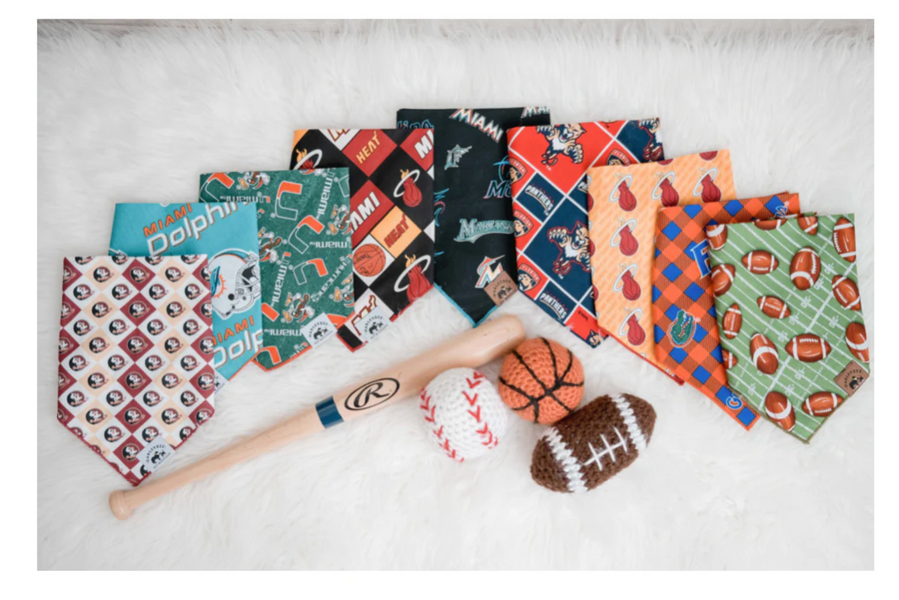 Super Bowl Pawsome Sport Bandanas