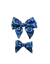 Load image into Gallery viewer, Blue Aura LadyBow
