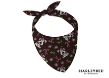Load image into Gallery viewer, Christmas Doggy Red Bandana
