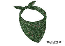 Load image into Gallery viewer, Christmas Mistletoe Bandana

