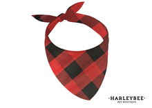 Load image into Gallery viewer, Flannel Checkers Bandana
