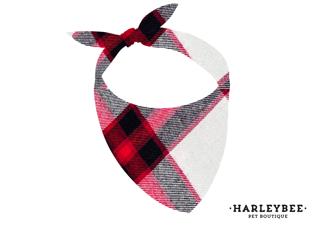 Flannel Chess Bandana
