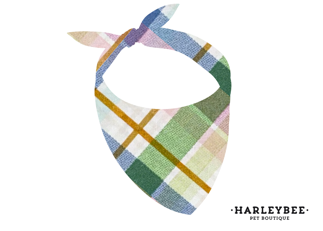 Flannel Pastel Bandana