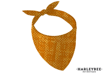 Load image into Gallery viewer, Flannel Yellow Brick Road Bandana
