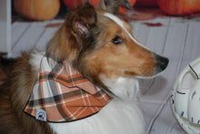 Load image into Gallery viewer, Flannel Copper Bandana
