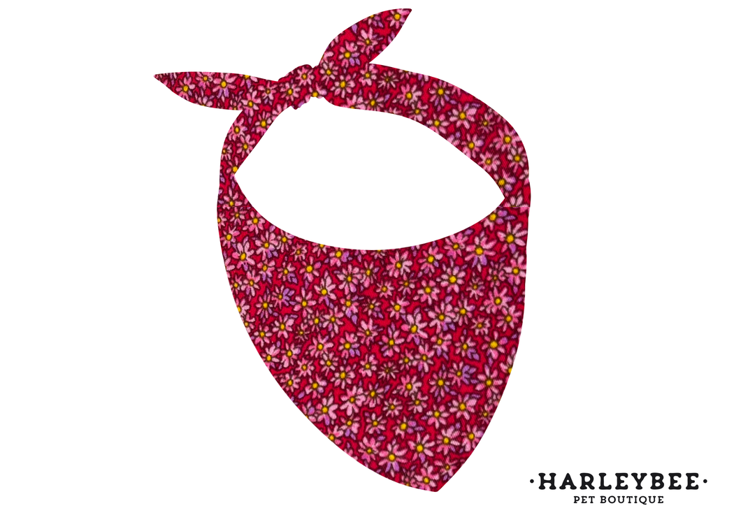 Floral Blush Bandana