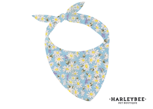 Load image into Gallery viewer, Floral Gentians Bandana
