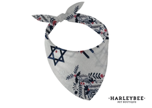 Load image into Gallery viewer, Hannukah Bandana
