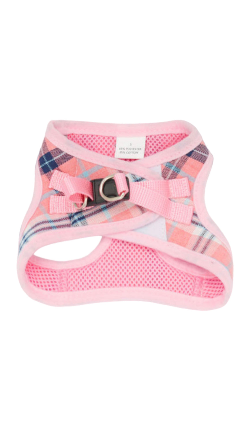 Tartan Burberry Harness Pink
