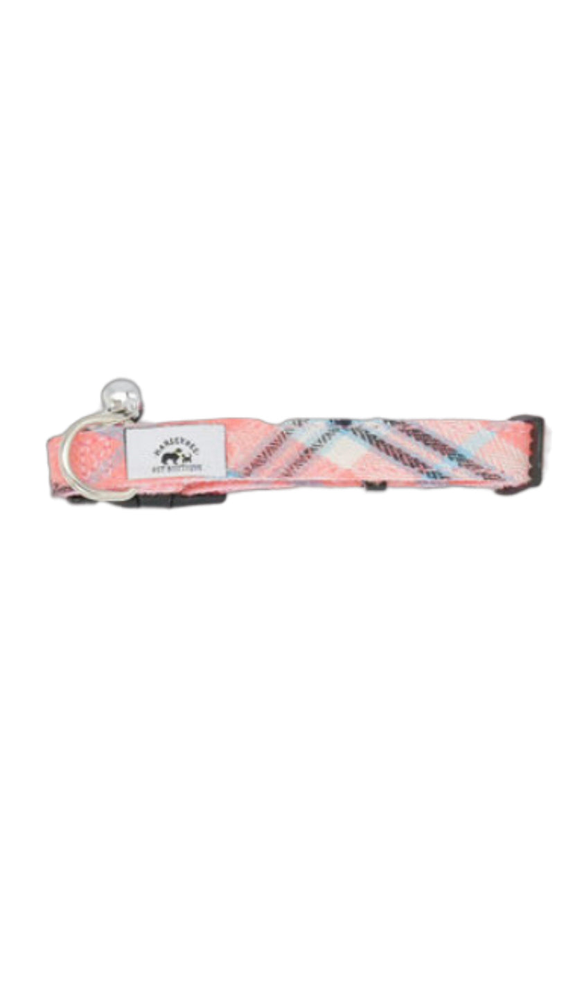 Tartan Burberry Collar pink