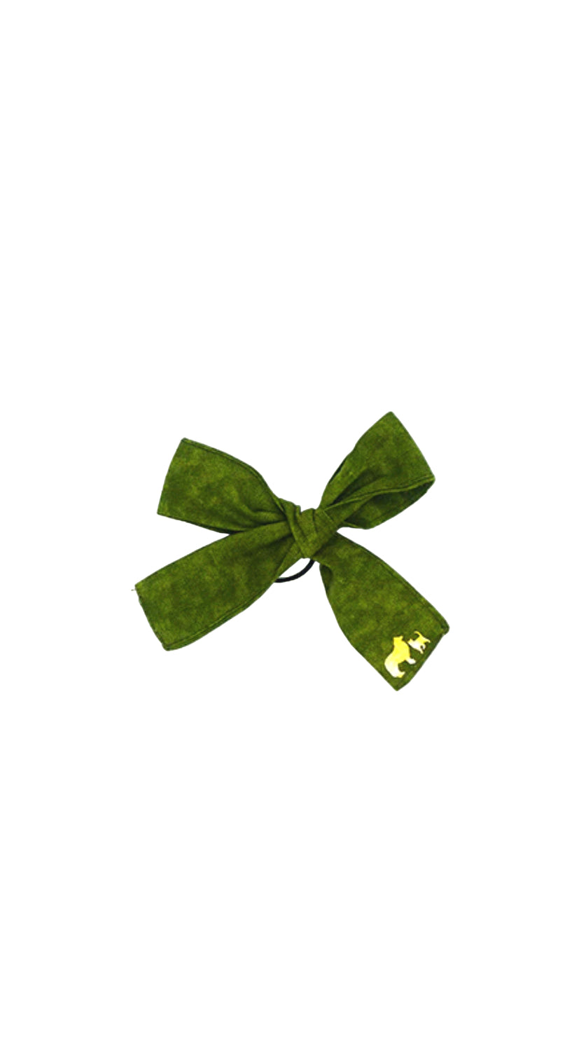 Forest Green Hairbow