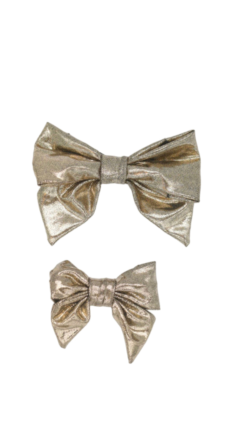 Gold Champagne Lady Bow
