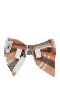 Load image into Gallery viewer, Flannel Copper Lady Bow
