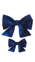 Load image into Gallery viewer, Swirl Azule Gold Lady Bow
