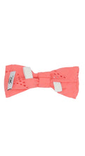 Load image into Gallery viewer, Lace Coral Bowtie

