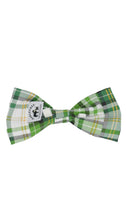 Load image into Gallery viewer, Flannel Chartreuse Bowtie
