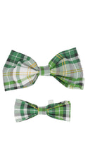 Load image into Gallery viewer, Flannel Chartreuse Bowtie
