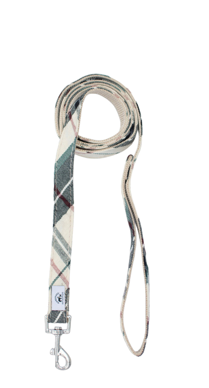 Tartan Burberry Beige Leash