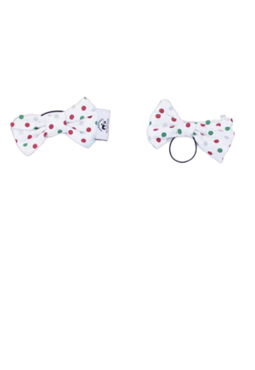 Christmas Speckle Hairbow