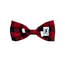 Load image into Gallery viewer, Flannel Checkers Bowtie
