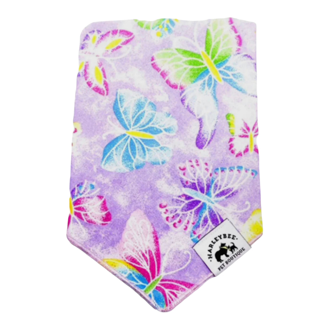 Butterfly Glitter Away Bandana