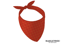 Load image into Gallery viewer, Polkadot Apricot Bandana
