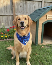 Load image into Gallery viewer, Star Blue Night Sky Bandana
