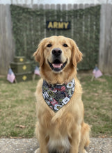 Load image into Gallery viewer, Service Tag Green Bandana
