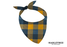 Load image into Gallery viewer, Flannel Pumpkin Spice Bandana
