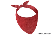 Load image into Gallery viewer, Lace Coral Bandana
