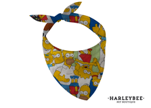 Load image into Gallery viewer, Cartoon Simpson Bandana
