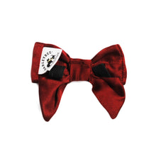 Load image into Gallery viewer, Cabernet Lady Bow

