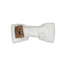 Load image into Gallery viewer, Polkadot Snow Bow Tie

