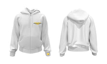 Load image into Gallery viewer, Zipper Fleece Hoodie with Bandana Logo
